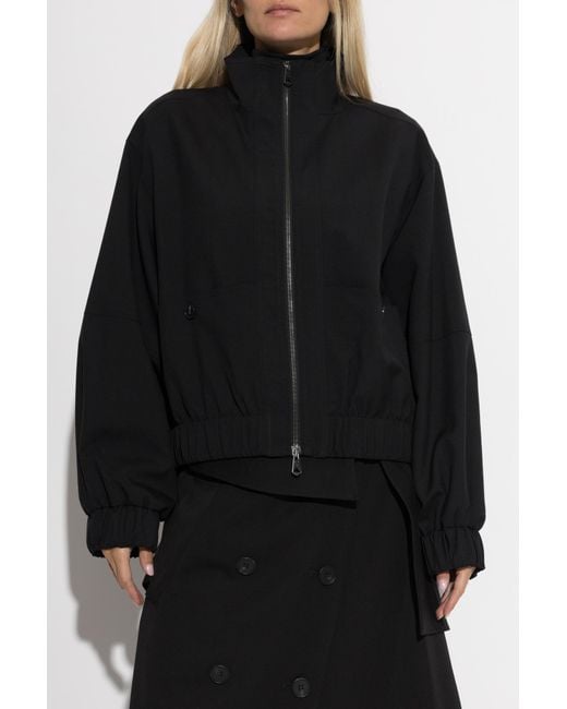 Paul Smith Black Wool 'Bomber' Jacket