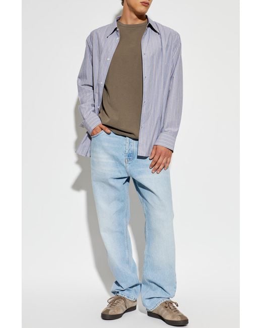 A.P.C. Brown T-Shirt 'Automne26' for men