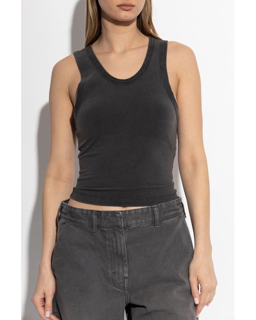 Entire studios Black Top Cropped