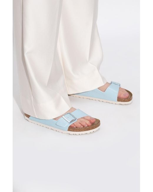 Birkenstock Blue Slides 'Arizona Bs'