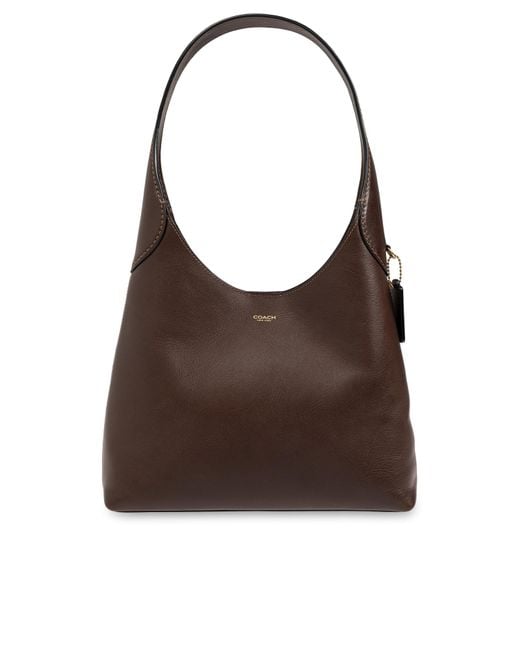 COACH Brown Shoulder Bag Brooklyn 28