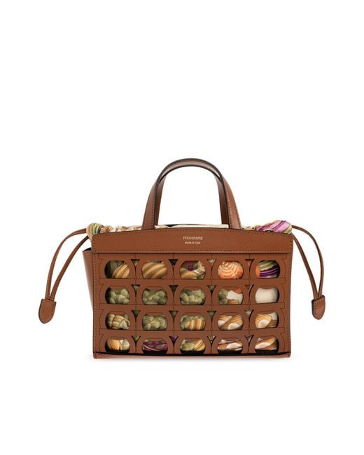Ferragamo Brown Leather Bag