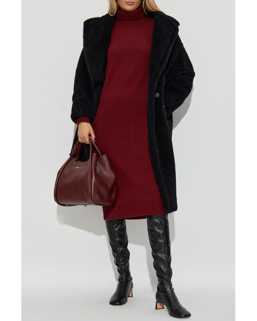 Max Mara Women's Red Cashmere Dress Summer - Main Image