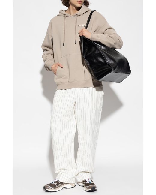 Off-White c/o Virgil Abloh Natural Sweatshirt With Logo for men