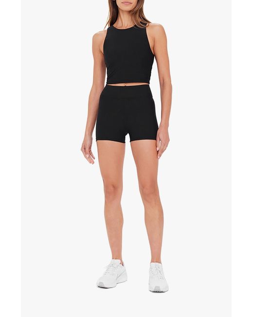 The Upside Black "Peached" Shorts