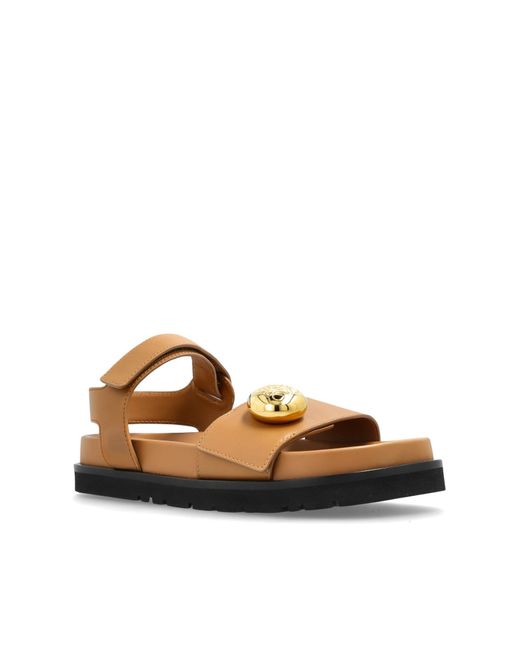 Loewe Brown Sandals 'Pebble'
