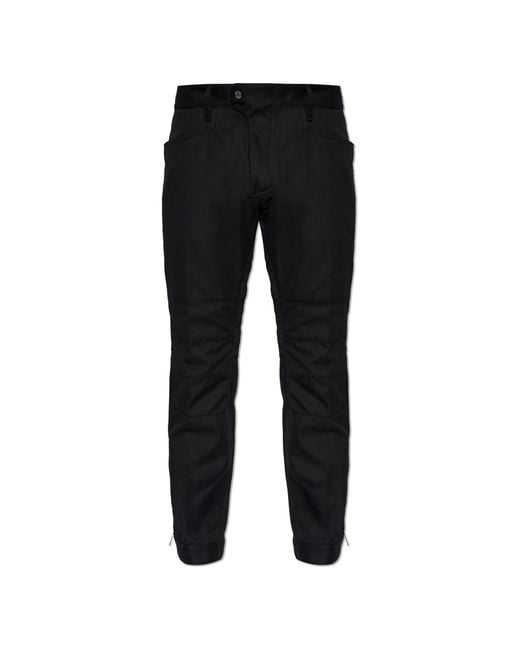 DSquared² Blue Trousers With Stitching for men