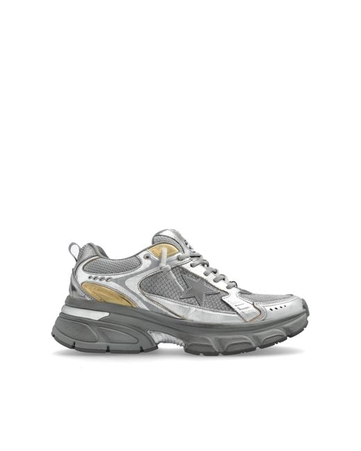 Golden Goose Deluxe Brand White Sports Shoes "Lightstar"