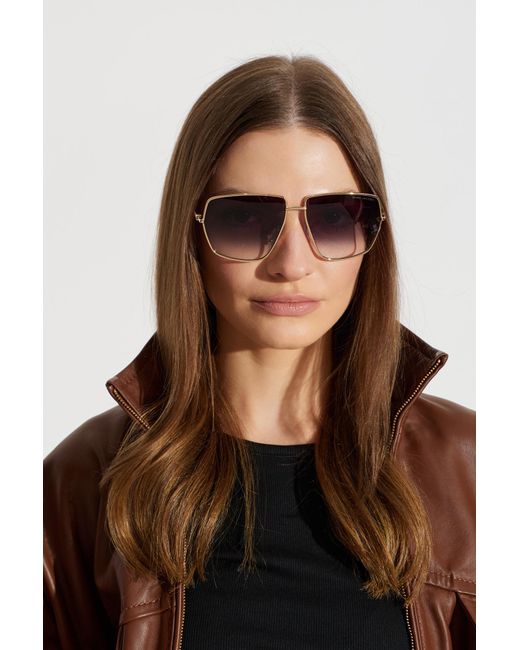 Marc Jacobs Metallic Sunglasses