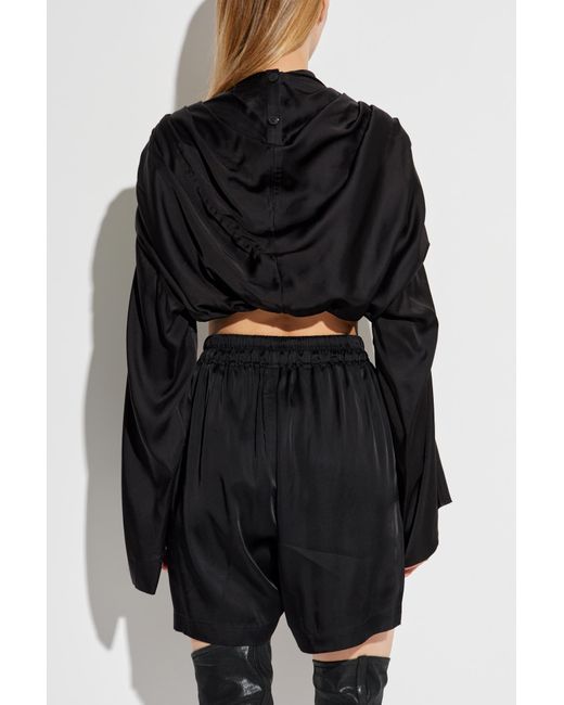Rick Owens Black Top Claudette