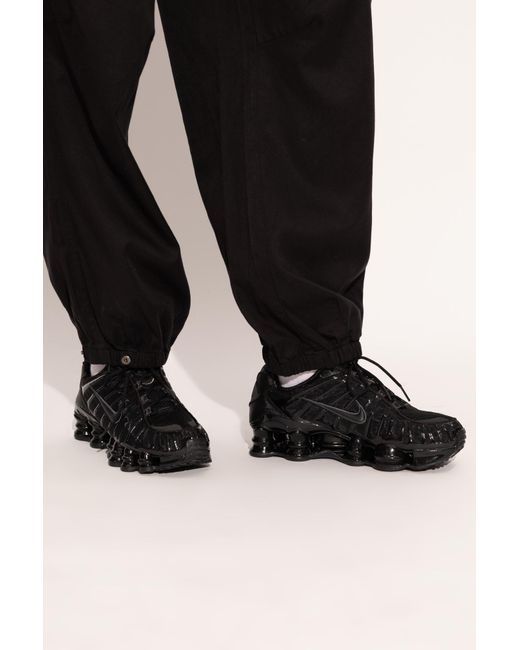 Nike Black Shox Tl Sports Shoes