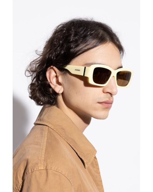 Jacquemus White Sunglasses