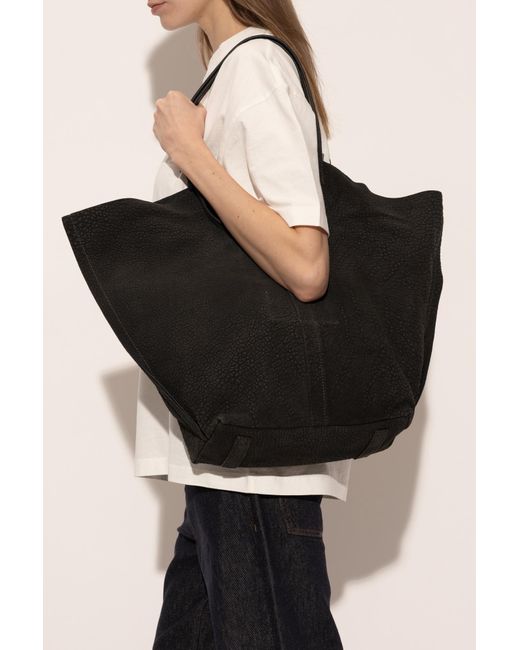 AllSaints Black Shopper Bag