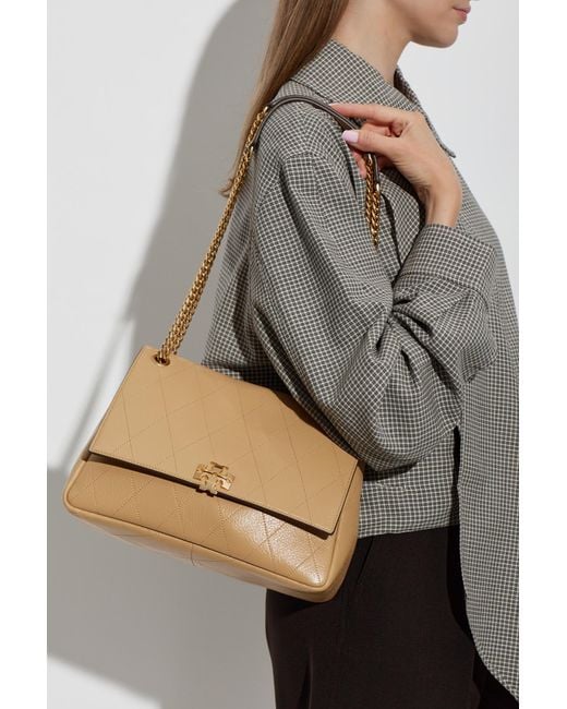 Tory Burch Natural Shoulder Bag 'Charlie'