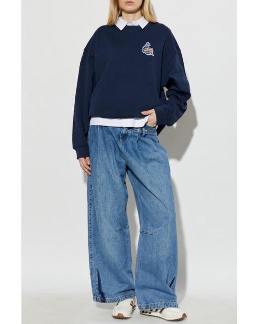 Munthe Blue Nathan Sweatshirt