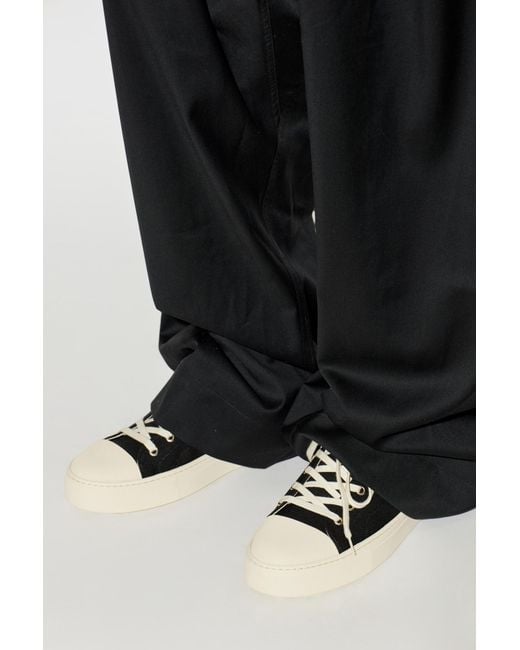 Vivienne Westwood Black Plimsoll Low' Sports Shoes for men