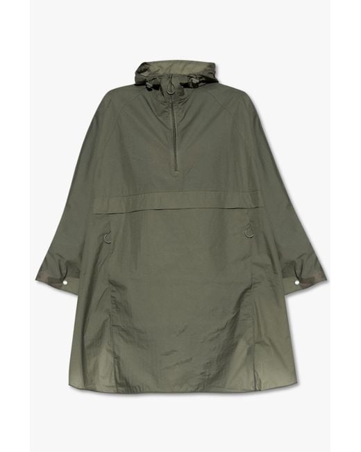 Hunter Green Rain Poncho