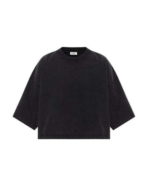 American Vintage Black Oversized T-Shirt