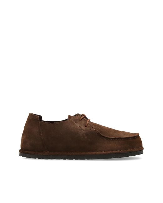 Birkenstock Brown 'Utti Lace' Shoes for men