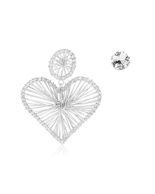Isabel Marant White Earrings With Pendant