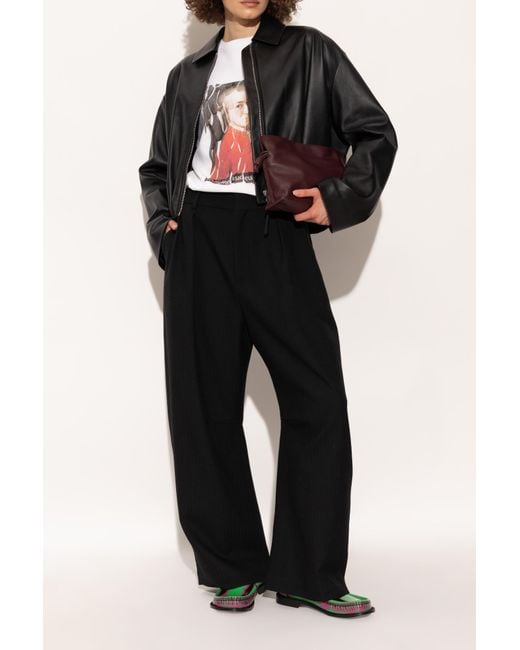 Loewe Black Campo Loafers