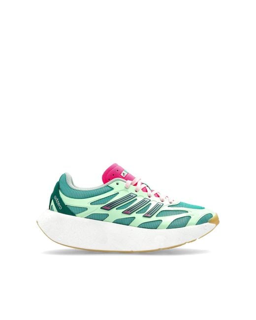 Adidas Originals Green Sports Shoes "Adizero Aruku"