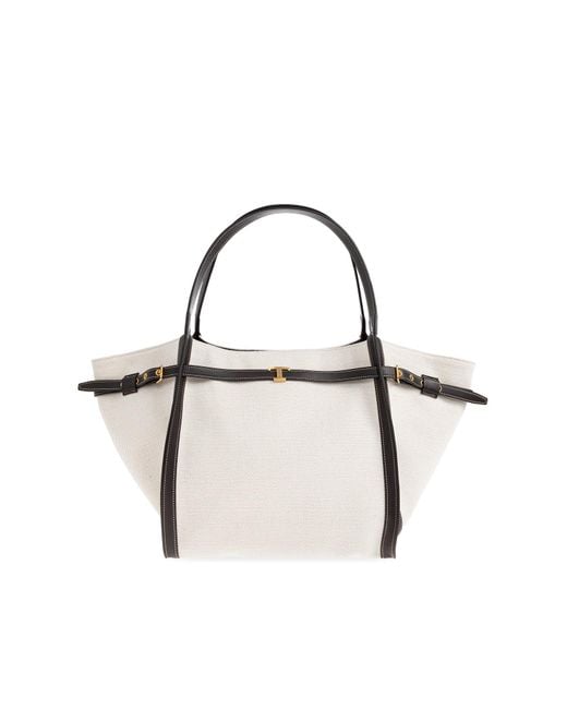 Tod's Metallic Shopper-Type Handbag