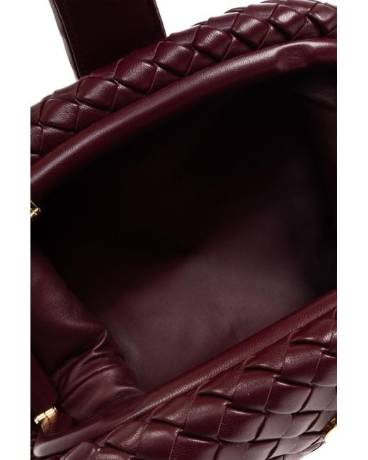Bottega Veneta Red Clutch Lauren 1980 Small