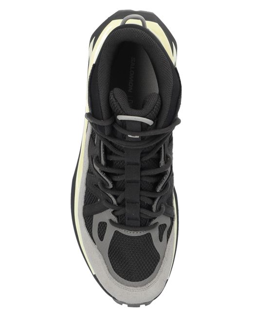 Salomon Black Sport Shoes 'Odyssey Elmt Mid Gtx' for men