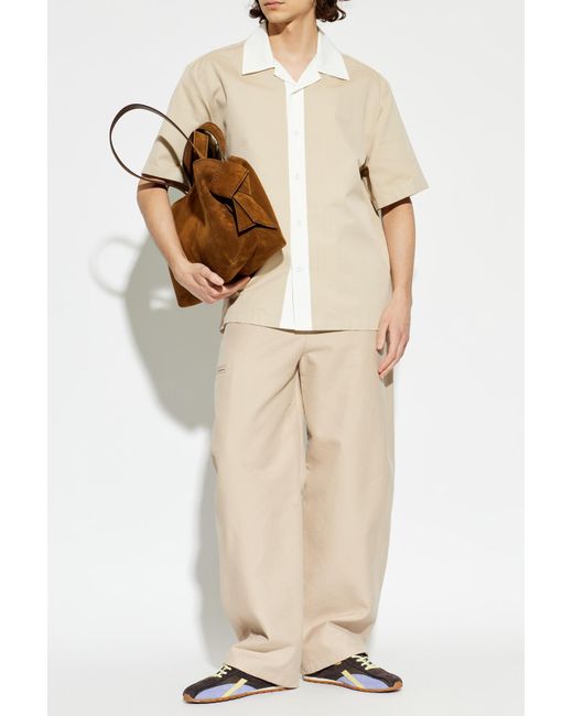Jil Sander White Short-Sleeve Shirt for men