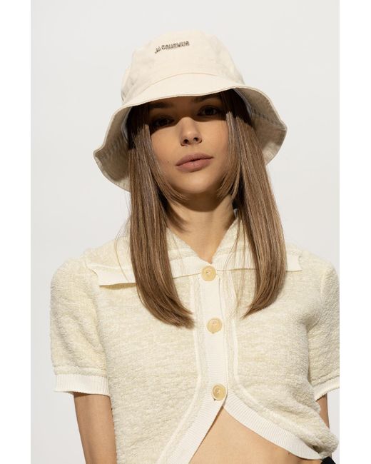 Jacquemus 'gadjo' Bucket Hat in Natural Lyst