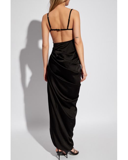 Jacquemus 'saudade' Slip Dress, in Black