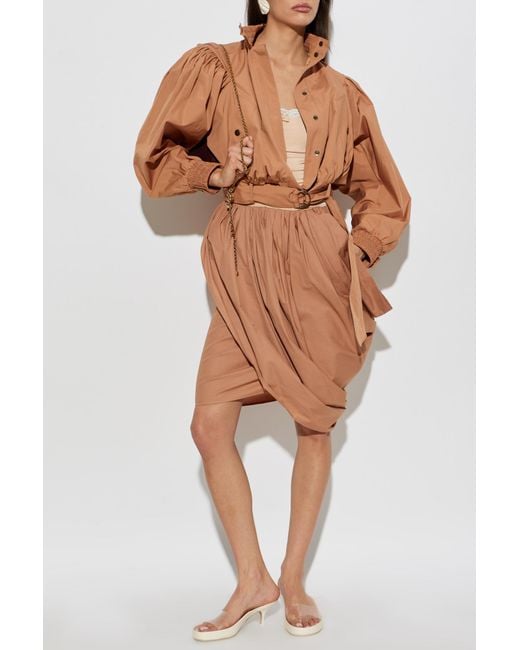 Chloé Natural Jacket With Belt