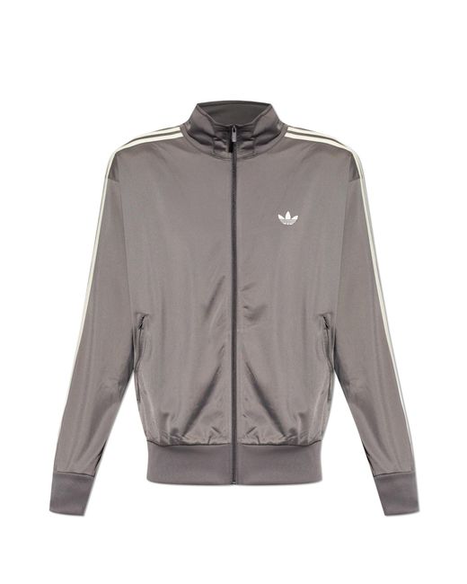 Adidas Originals Gray Sweatshirt With Logo for men