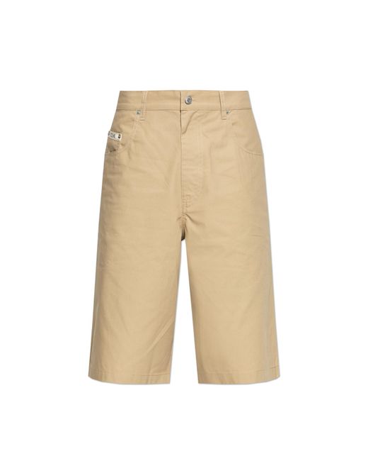 Moschino Natural Cotton Shorts for men