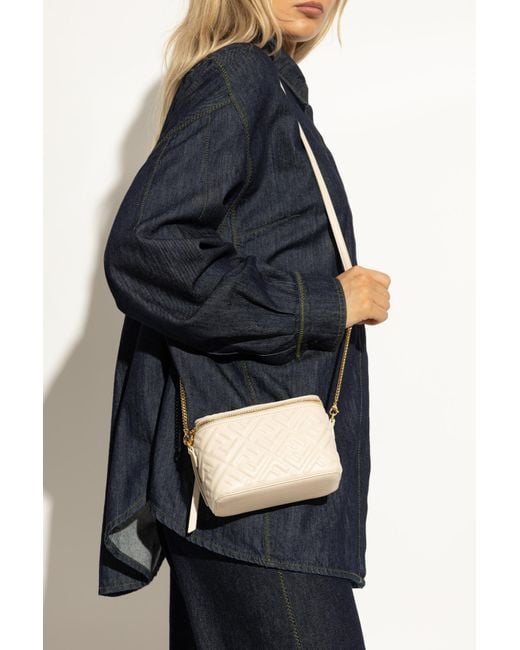 Fendi Blue Shoulder Bag Vanity'
