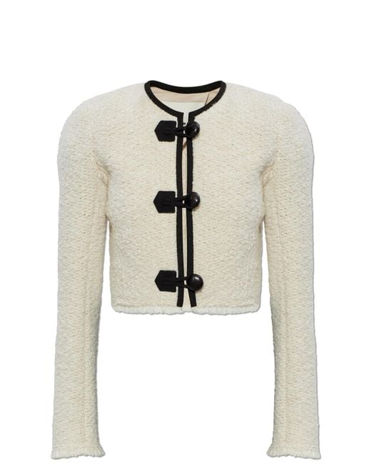 Isabel Marant White 'Gradilia' Jacket