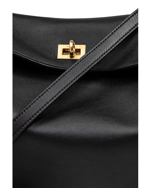 Balenciaga Black 'Rodeo Medium' Shoulder Bag