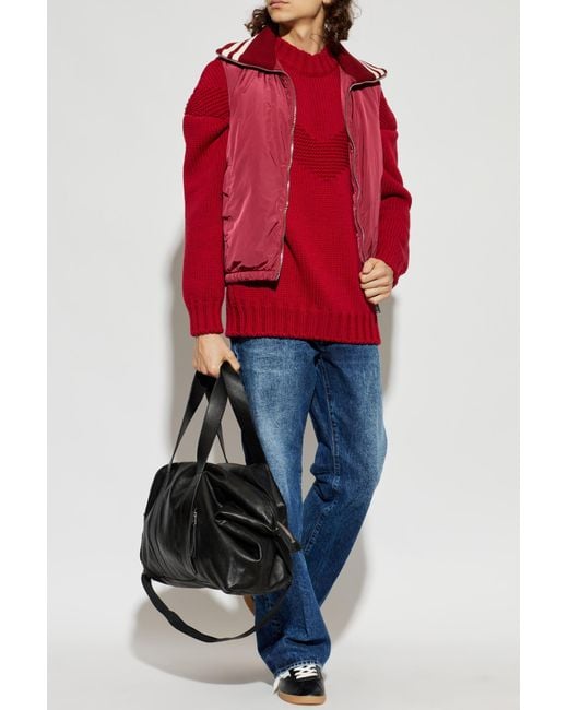 DSquared² Red Wool Sweater for men