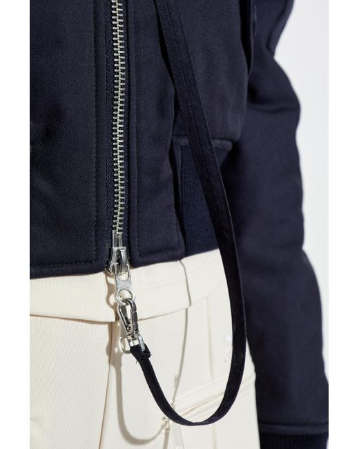 Courreges Blue Bomber Jacket