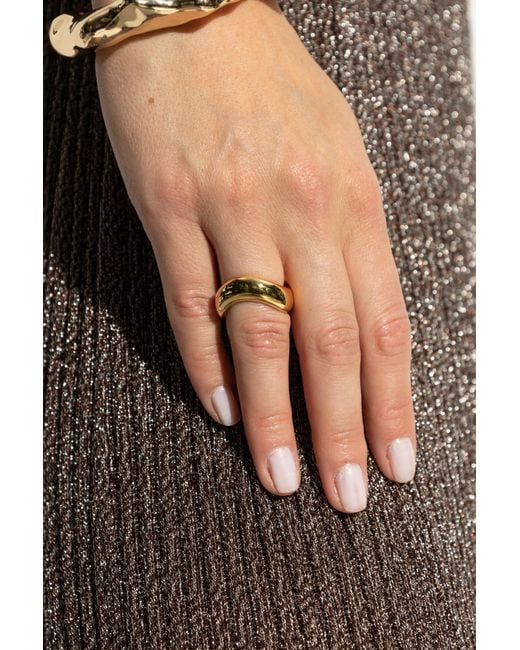 LIE STUDIO Metallic Ring "Ivalo"