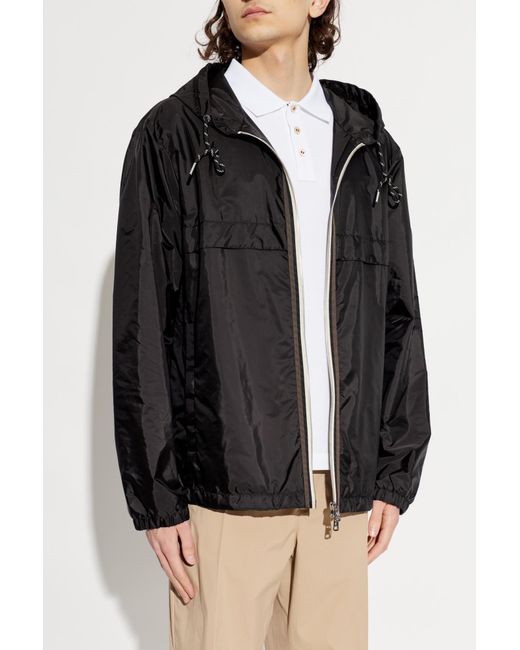 Moncler Black Jacket 'Nidge' for men