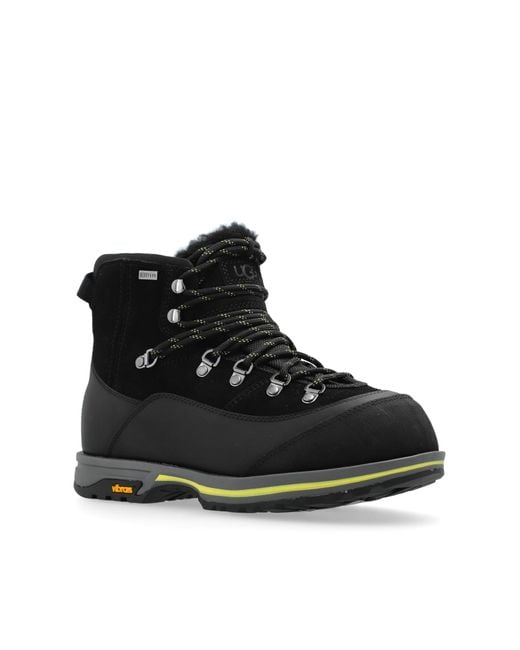 Ugg Black Snow Boots 'W Brecken Lace'
