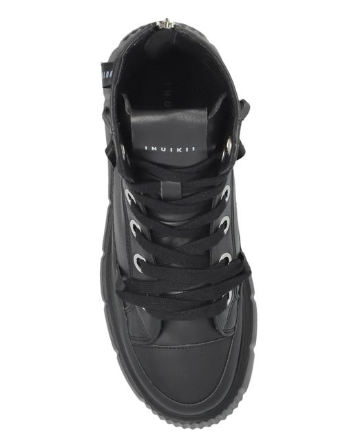 Inuikii Black Shoes "Leather Matilda"