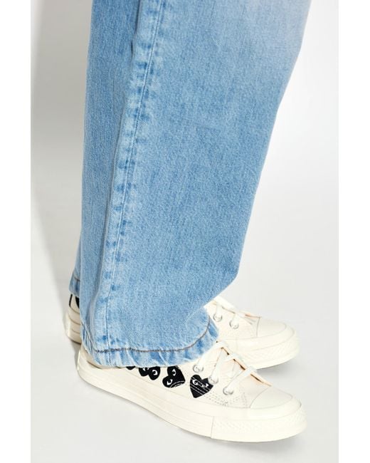 COMME DES GARÇONS PLAY White X Converse