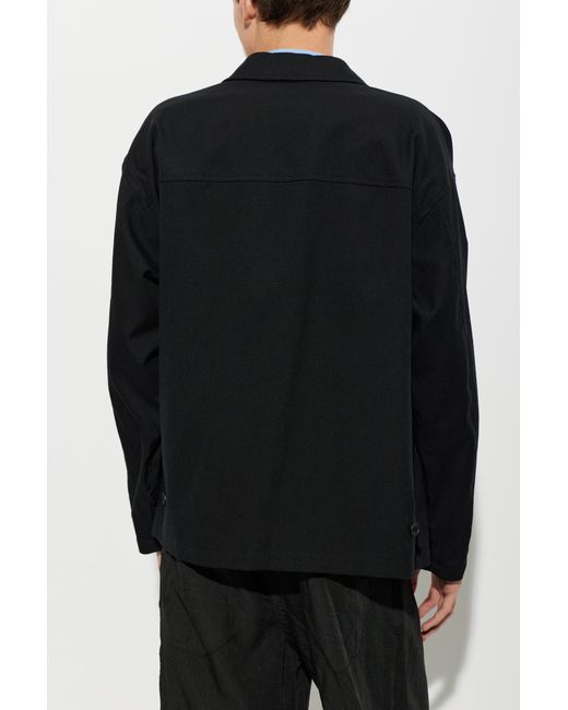 Comme des Garçons Black Jacket With Pockets for men