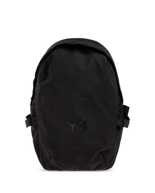 Y-3 Black Backpack With Logo