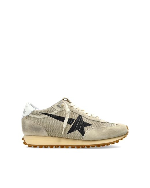 Golden Goose Deluxe Brand White Running Marathon M77' Sports Shoes