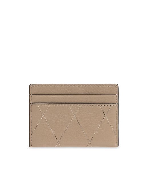 Tory Burch Natural Card Holder