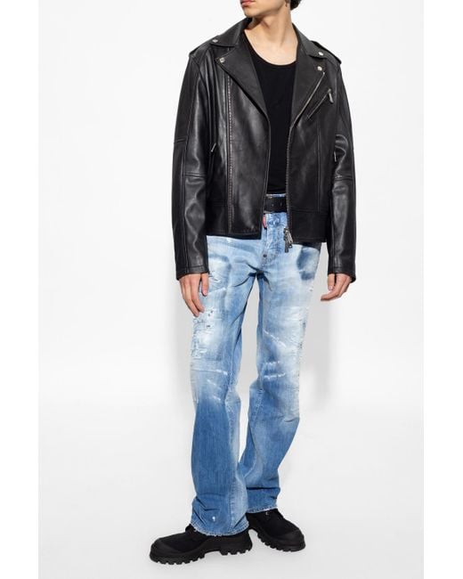 DSquared² Black Trendy Sports Jacket for men